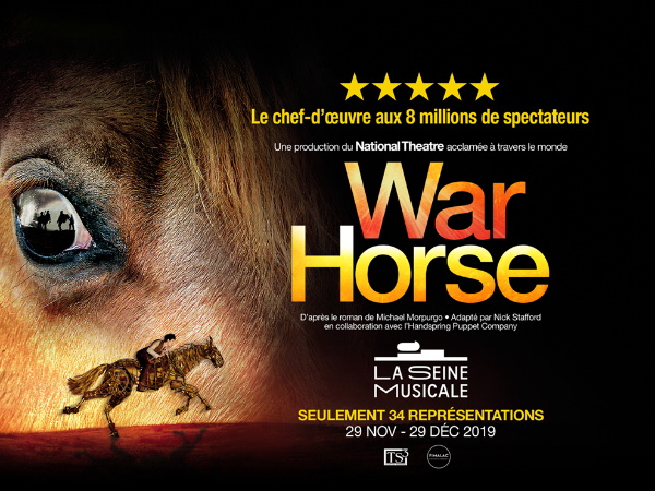 War Horse : le spectacle phénomène de Londres débarque à Paris
