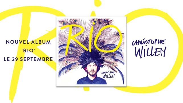 Christophe Willem nous en fait voir de toutes les couleurs avec Rio