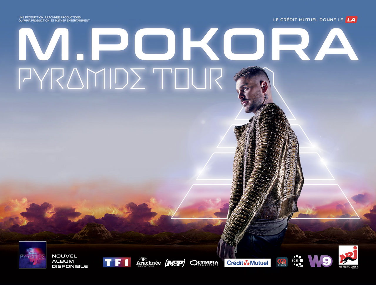 M Pokora annonce l’annulation totale de son Pyramide Tour