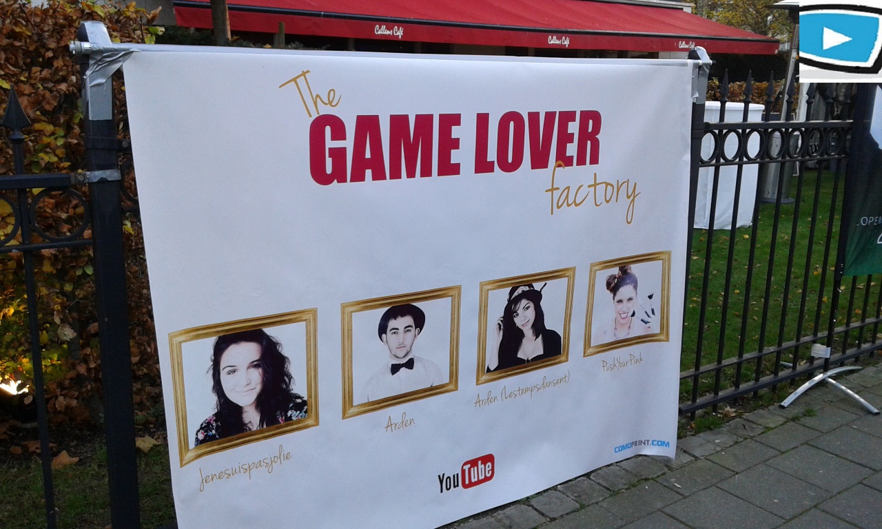 The Game Lover Factory : Une grande fête avec Arden, les Youtubeuses Jenesuispasjolie et PushYourPink