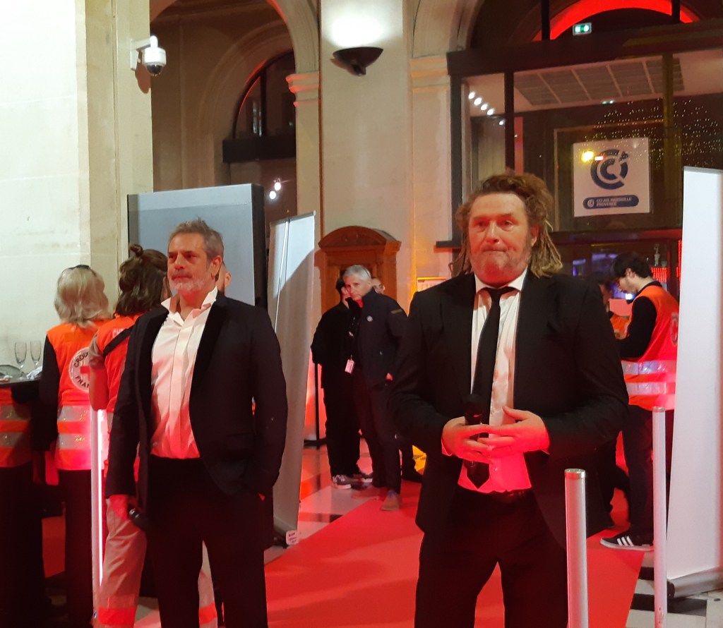 Les maitres de cérémonie Olivier Delacroix et Avy Marciano