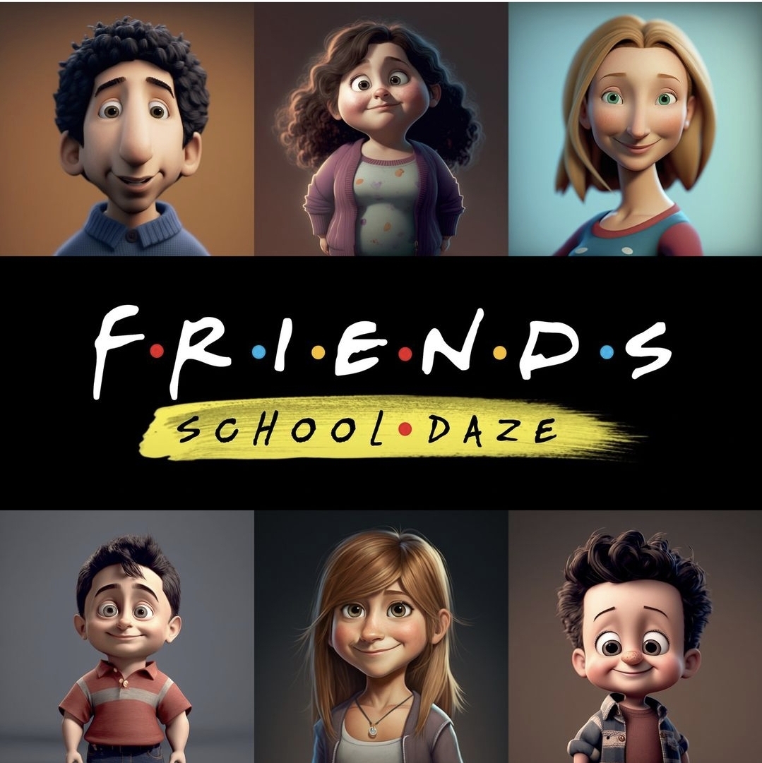 Et si Friends devenait une série animée