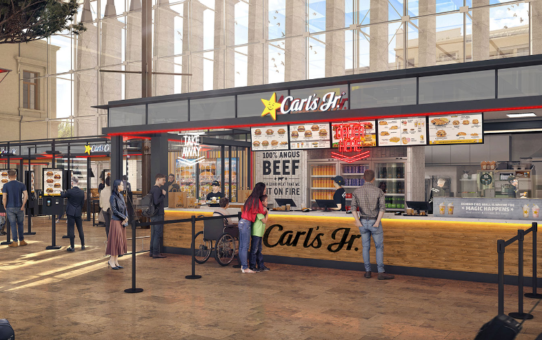 Les authentiques burgers californiens Carl&rsquo;s Jr. débarquent en Gare de Marseille
