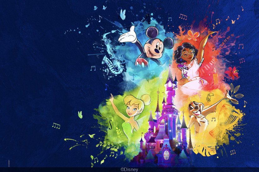 La Symphonie des Couleurs Disney : Disneyland Paris Prépare une Explosion de Magie en 2024