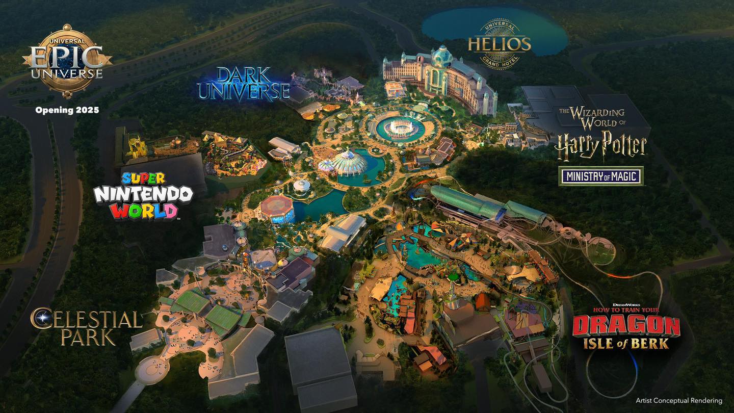 Universal Epic Universe : Le Parc d&rsquo;Orlando S&rsquo;Offre Une Révolution pour 2025