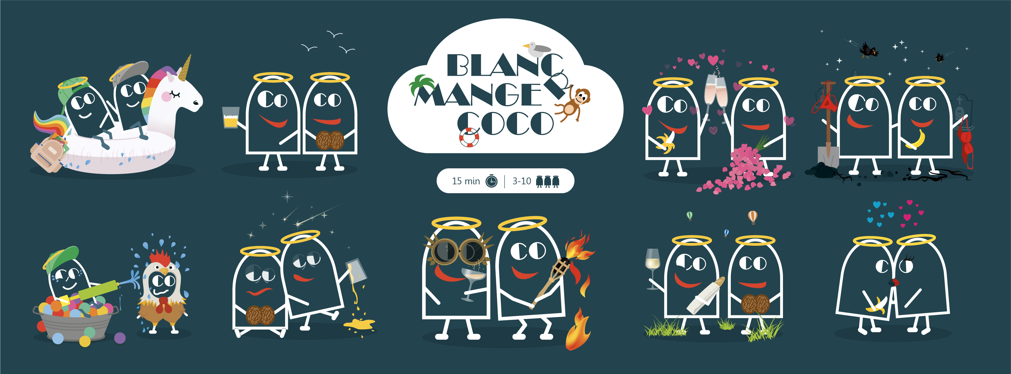 Blanc Manger Coco Duo : Le Jeu Qui Réinvente la Complicité à Deux