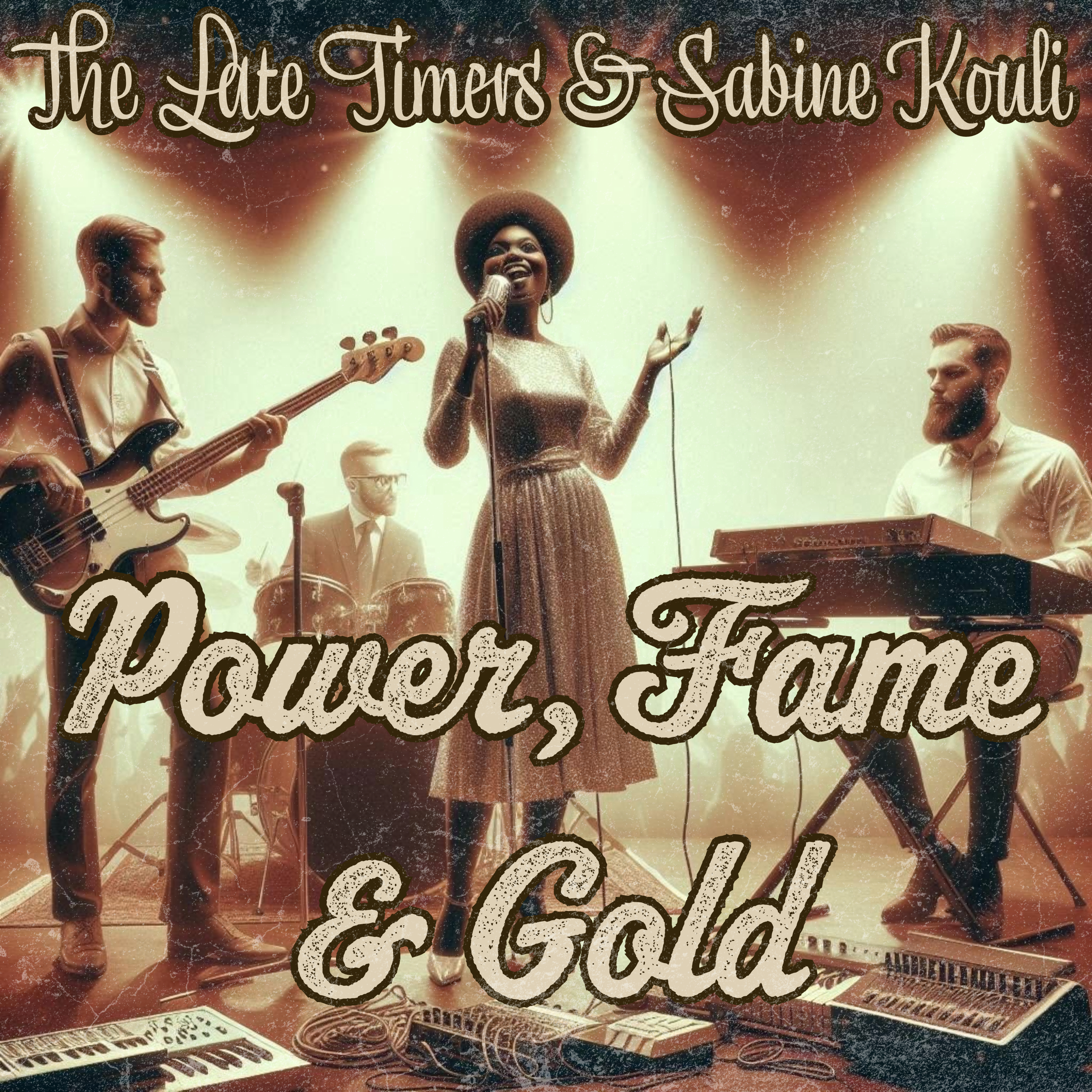 Power, Fame & Gold : Une Rencontre Musicale Électrisante entre Sabine Kouli et The Late Timers