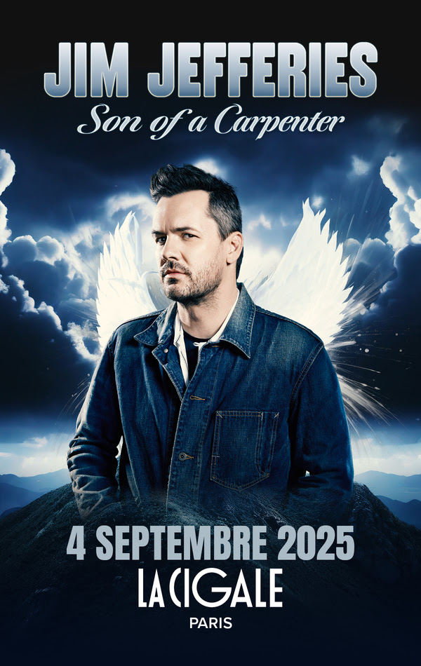 Jim Jefferies à Paris : un stand-up impertinent et sans concession à la Cigale