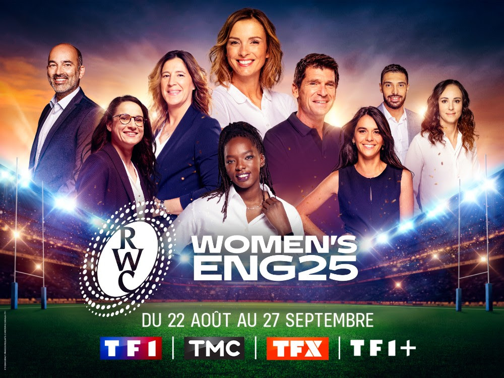 Coupe du Monde de Rugby Féminine 2025 : TF1 met les Bleues à l’honneur