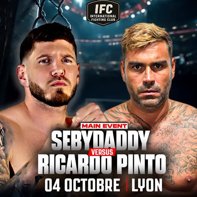 SebyDaddy et Ricardo s’affrontent dans une cage : le combat événement à Lyon