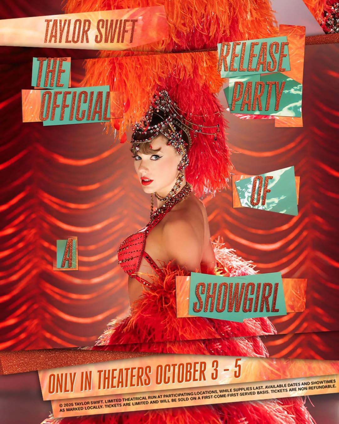Taylor Swift fait son grand retour au cinéma avec The Official Release Party of a Showgirl