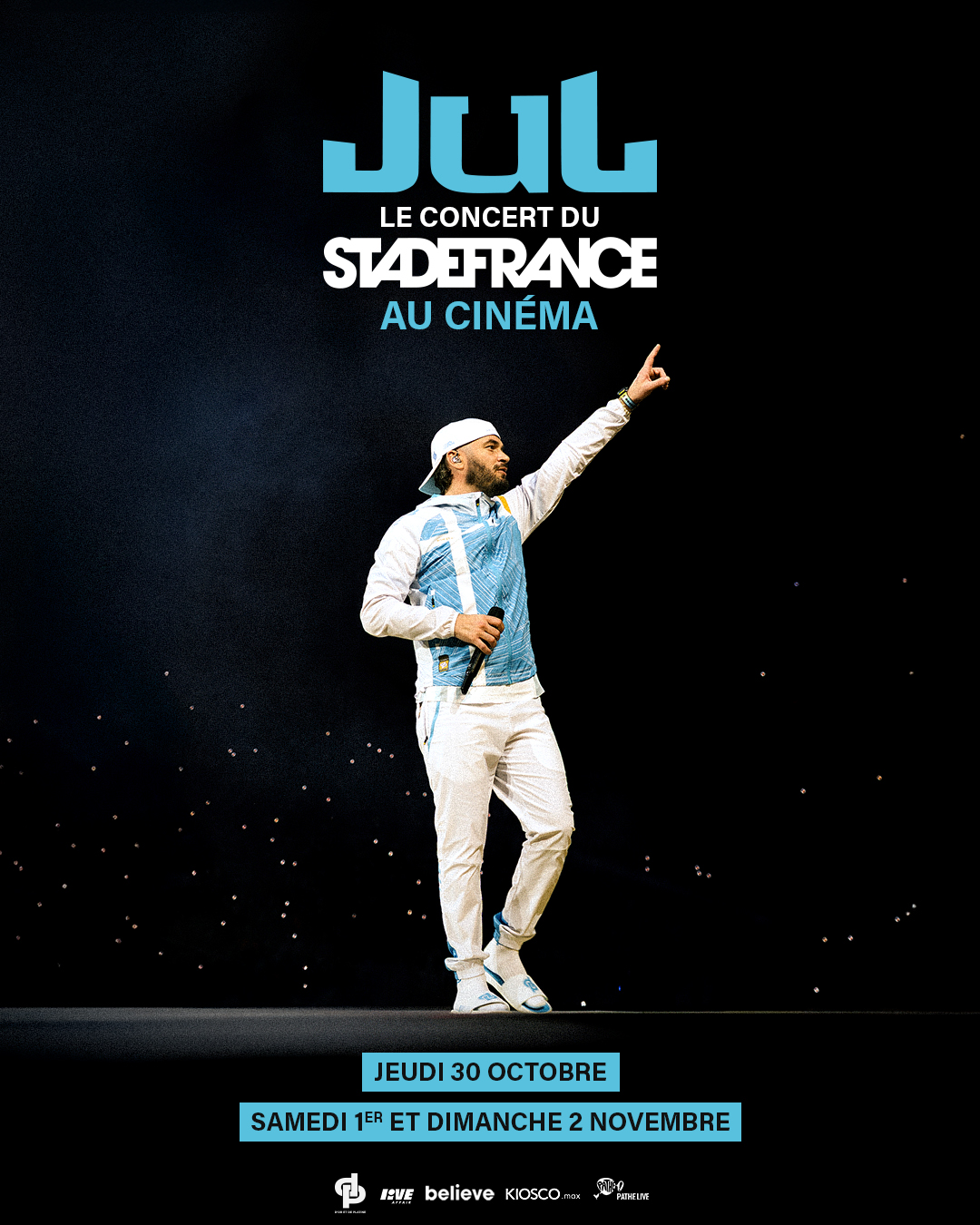 JUL : Vivez le concert historique du Stade de France au cinéma
