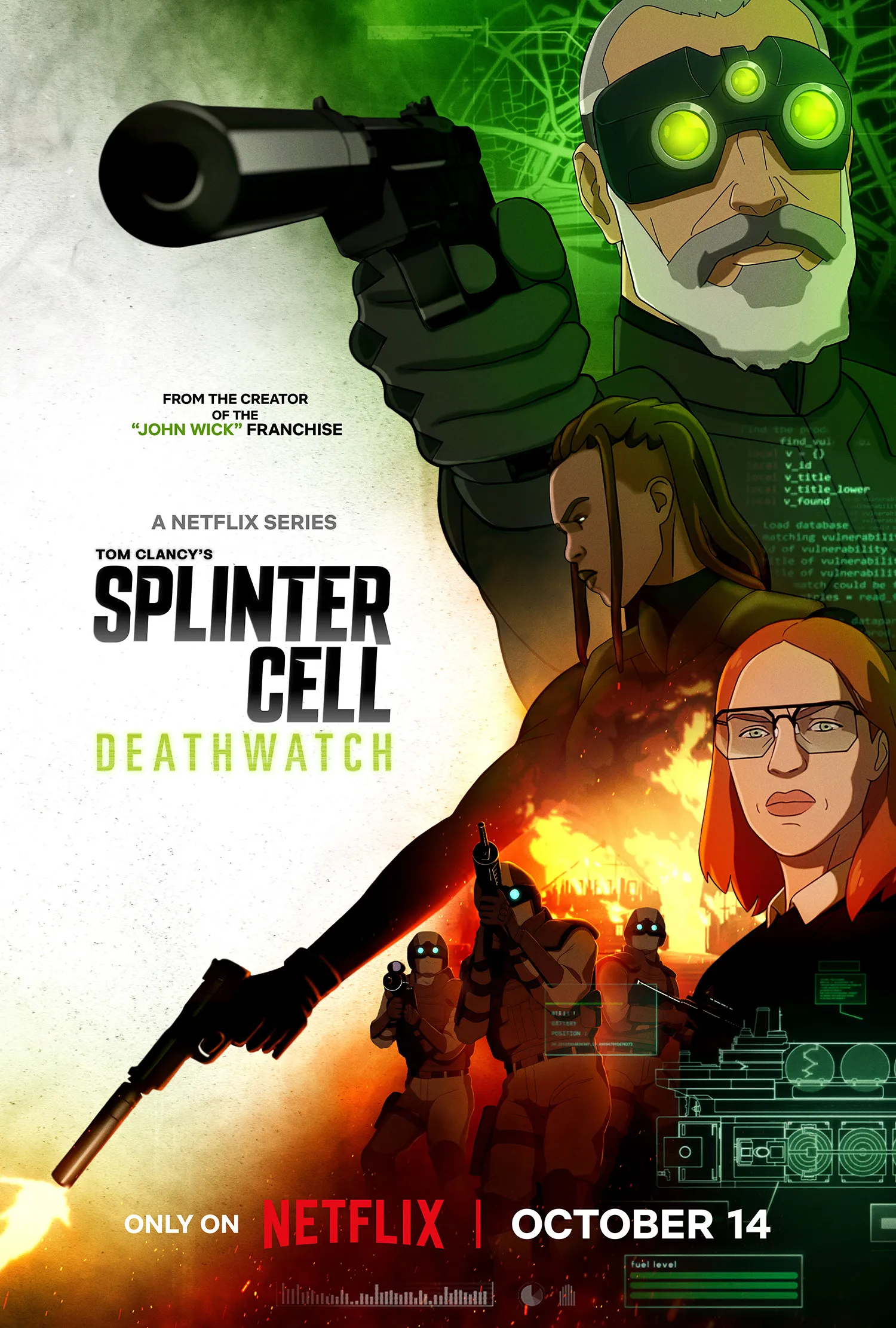 Splinter Cell débarque sur Netflix et s&rsquo;offre une nouvelle bande-annonce