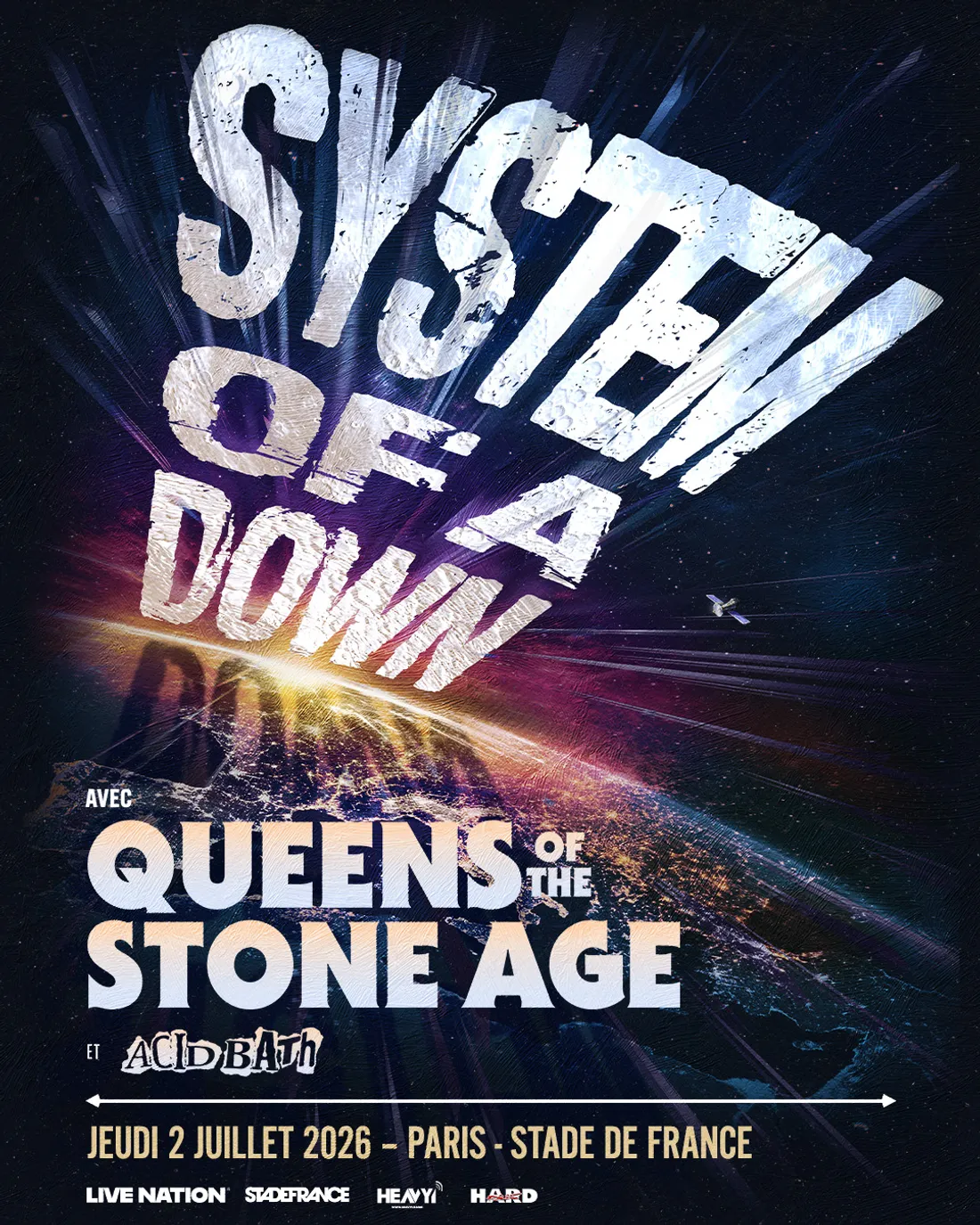 System of a Down fait son grand retour en France avec un concert unique