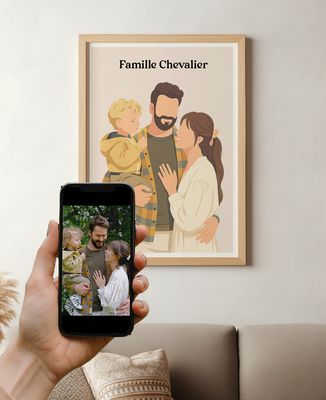 Les affiches personnalisées : Quand la décoration devient déclaration d’amour et cadeau unique