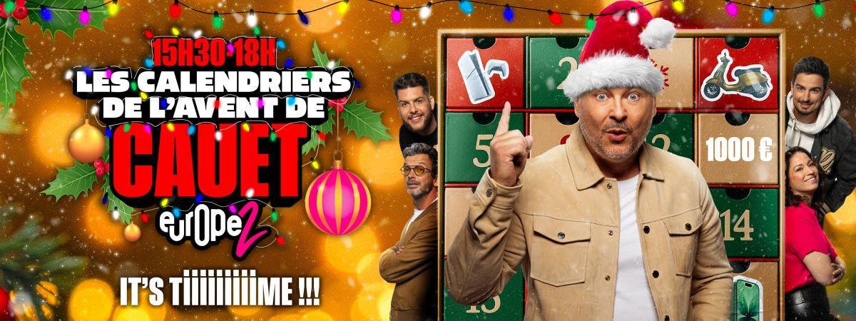 Europe 2 mise sur une double dose de Cauet pour un mois de décembre explosif