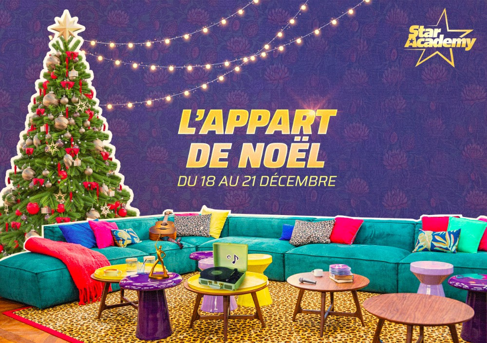 Plongez dans l’univers de la Star Academy avec le pop-up « L’Appart de Noël » à Paris