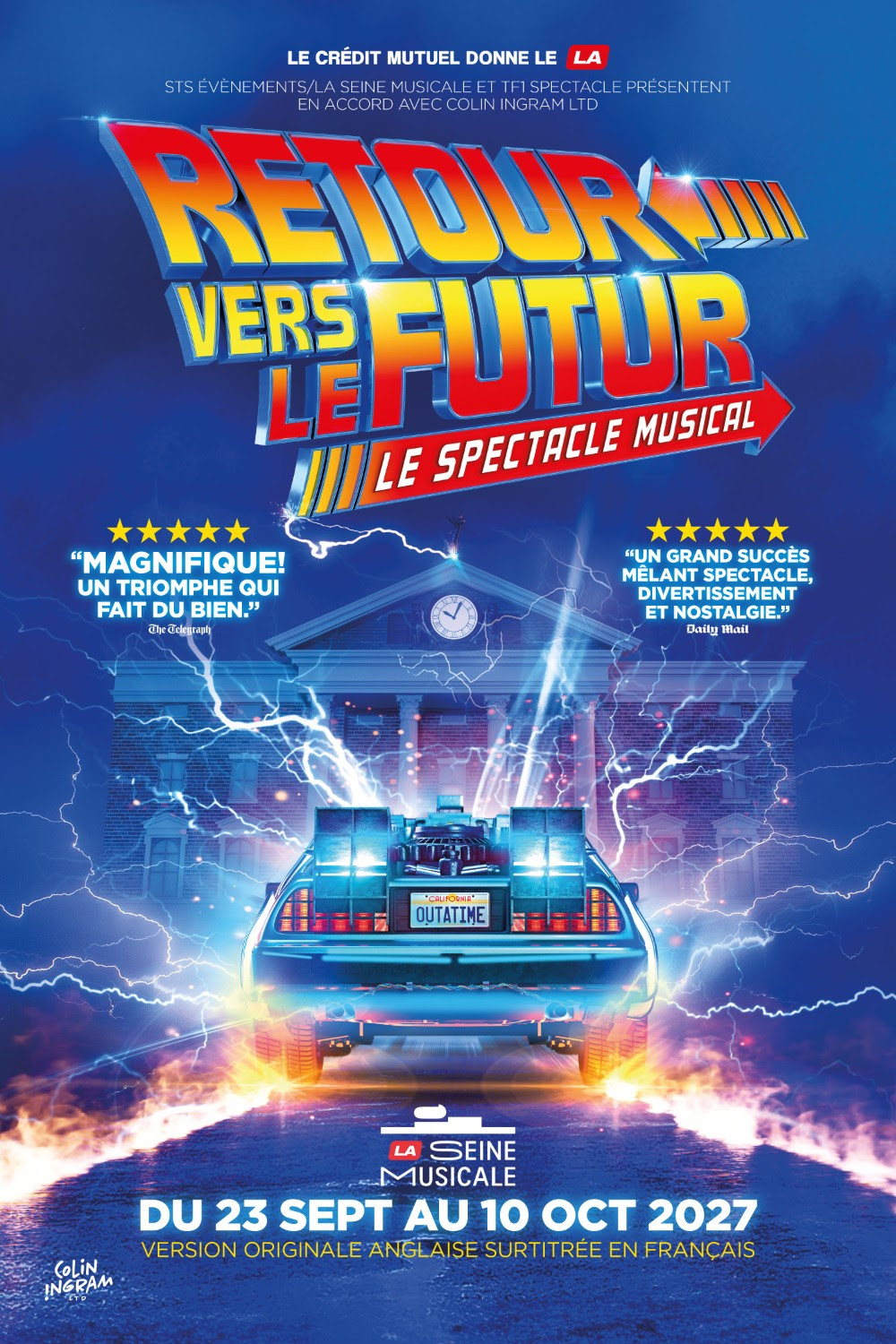 Retour vers le futur : le mythe devient spectacle à Paris