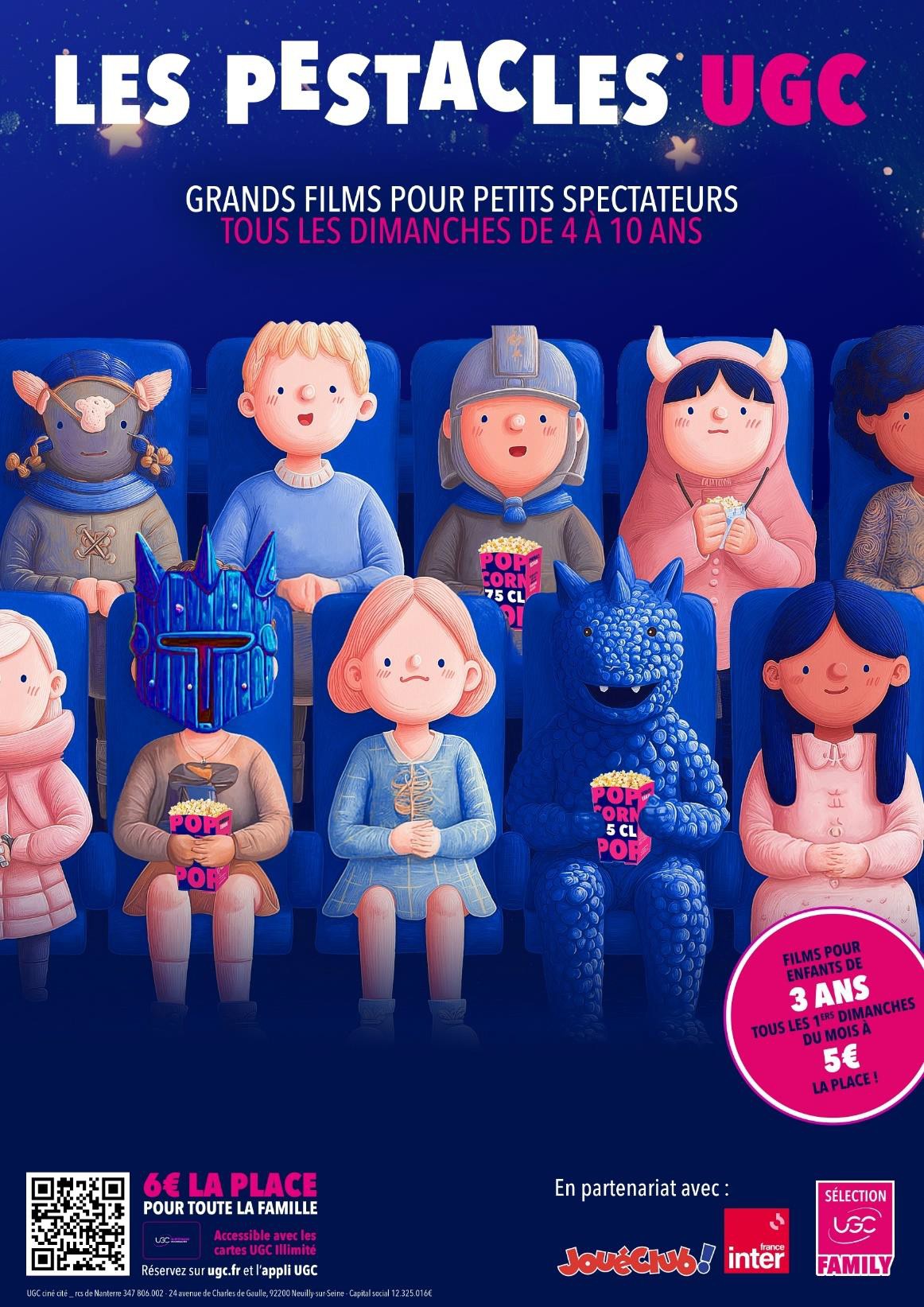 Les Pestacles UGC : La magie du cinéma pour enfants revient pour une cinquième saison