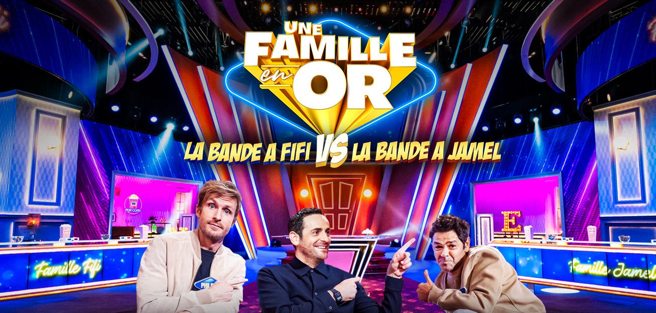 Une Famille en Or : La Bande à Fifi affronte la Bande à Jamel pour la bonne cause