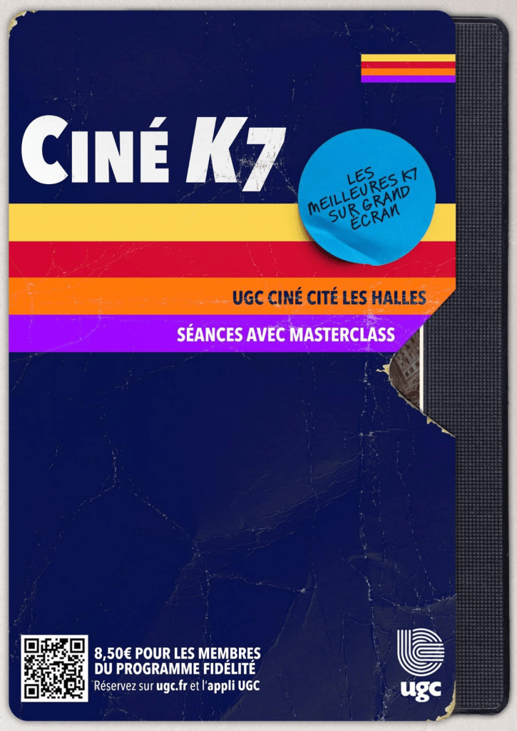 UGC : Plongez dans les années 80 avec CINÉ&nbsp;K7