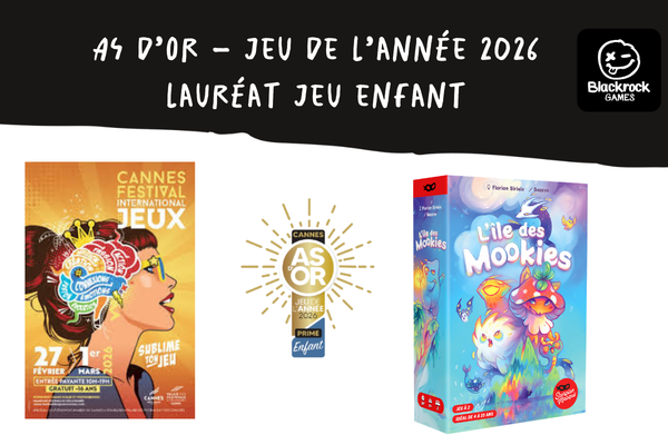 Blackrock Games brille aux As d’Or avec “L’Île des Mookies”