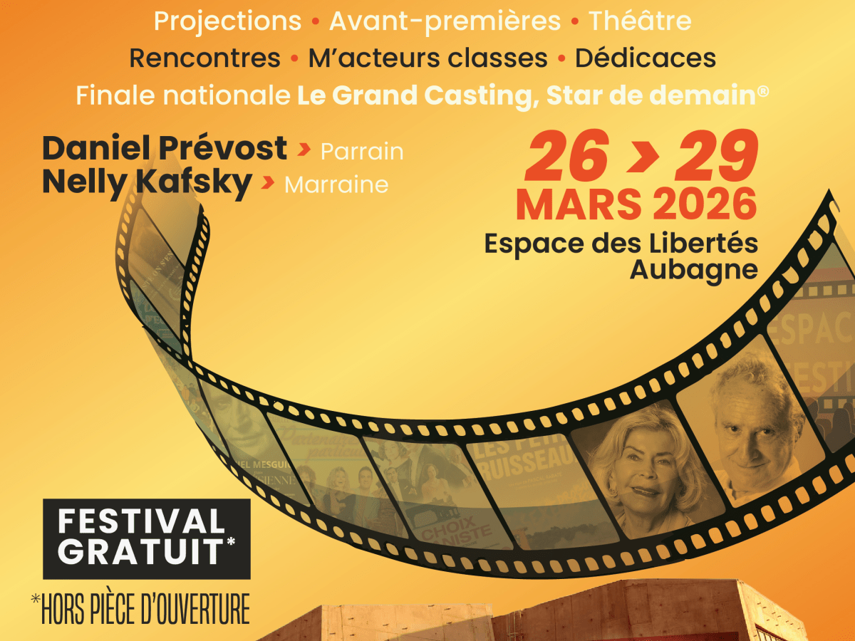 Festi’Aubagne 2026 : rencontres et projections avec les acteurs de séries télé, cinéma et&nbsp;théâtre