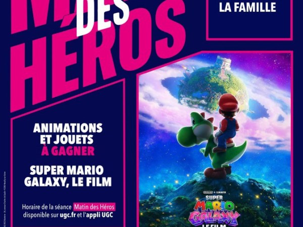 UGC révolutionne les dimanches en famille avec “Le Matin des Héros” autour de Super&nbsp;Mario