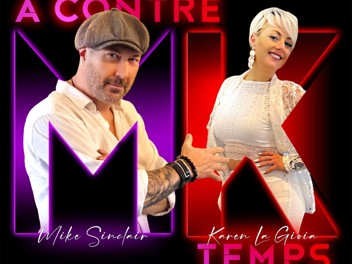 Mike Sinclair et Karen La Gioia unissent leurs voix dans le single pop « A contretemps&nbsp;»