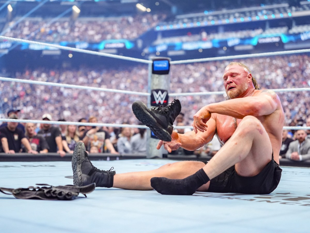 Brock Lesnar tire sa révérence à WrestleMania : La fin brutale et symbolique d’une&nbsp;légende