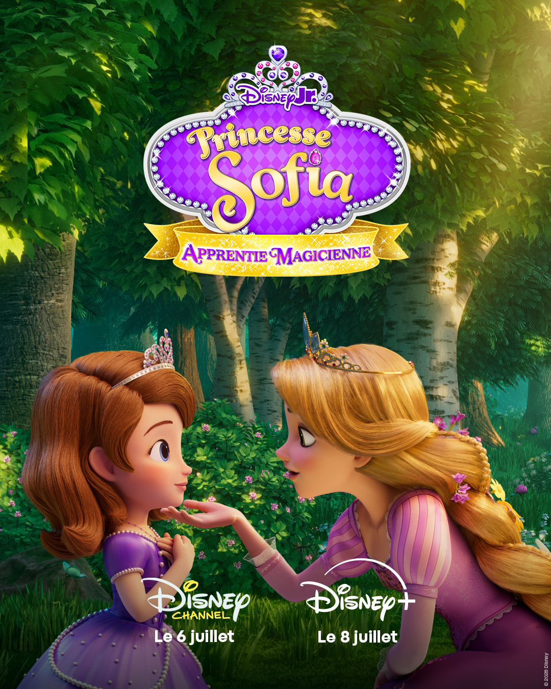 Sofia de retour dans un univers magique étendu : Disney+ dévoile “Princesse Sofia : Apprentie magicienne” et une apparition événement de Raiponce