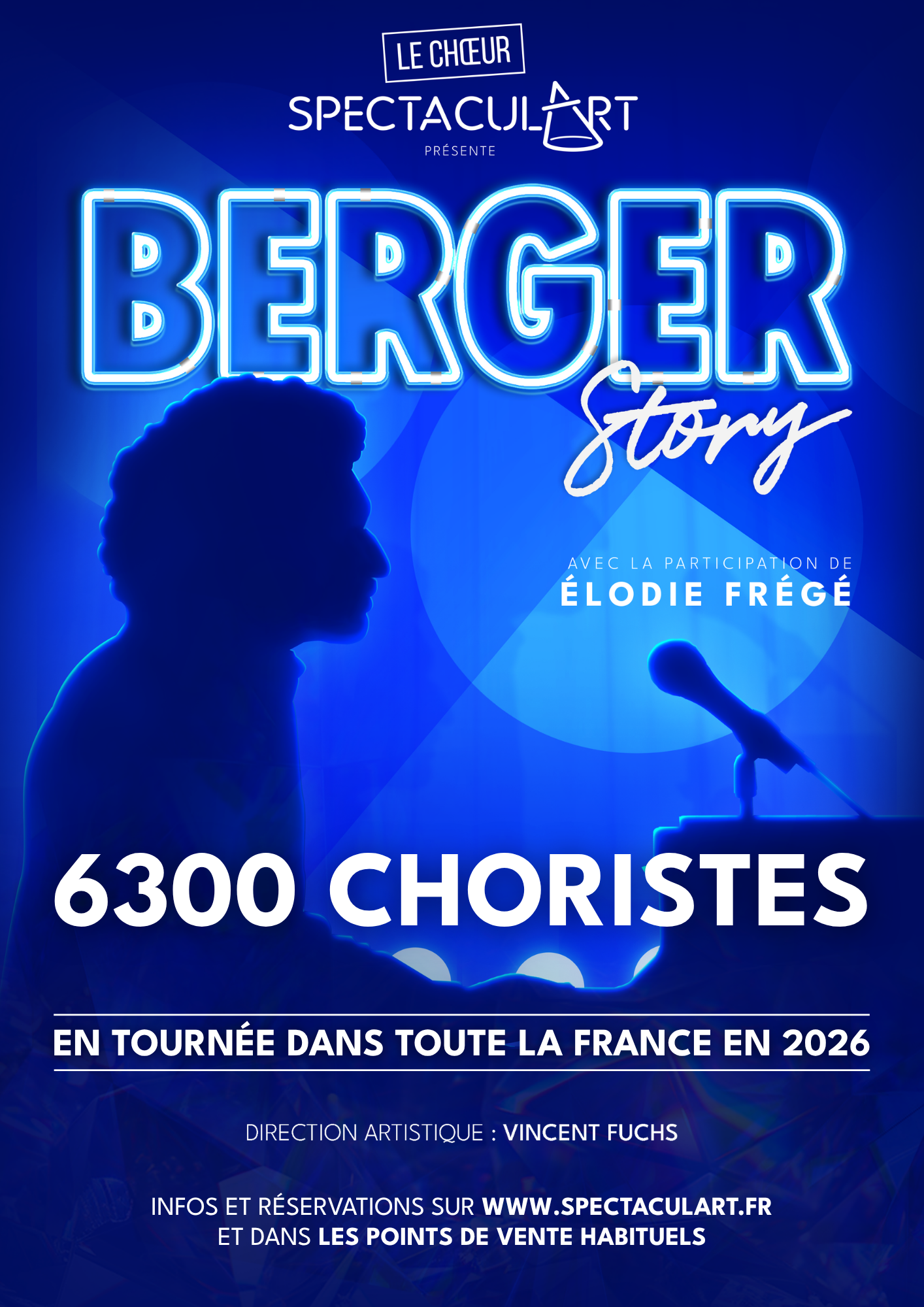 “Berger Story” : 6 300 choristes, Élodie Frégé et l’héritage de Michel Berger en tournée événement