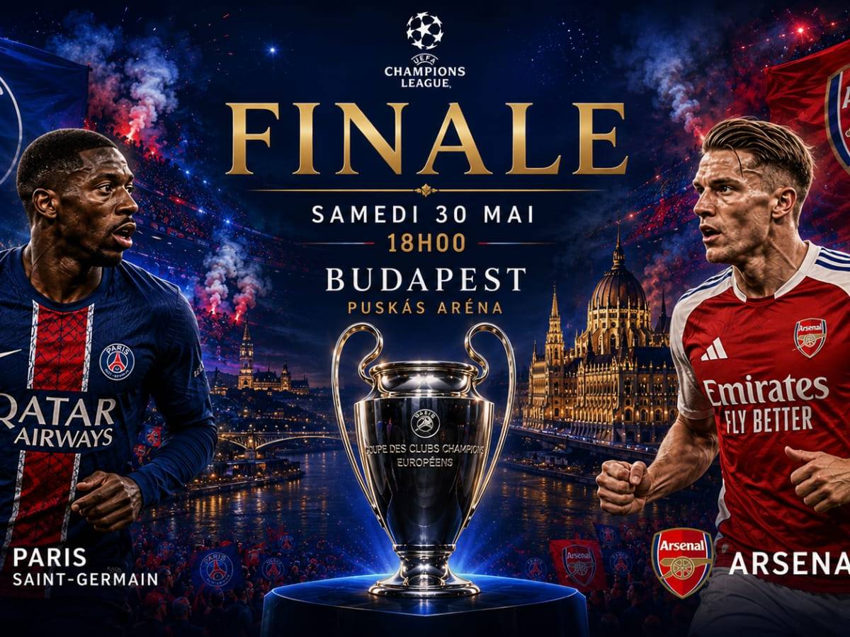 Finale PSG–Arsenal à 18h : Pourquoi l’UEFA a bouleversé l’horaire de la Ligue des&nbsp;champions