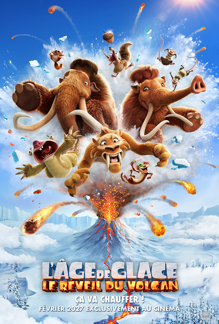 L’Âge de Glace revient au cinéma : Manny, Sid et Diego face à un volcan dans une aventure spectaculaire (Bande-annonce)