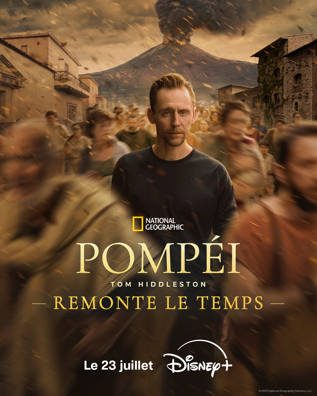 Pompéi : Tom Hiddleston au cœur des dernières heures de la cité antique dans une série documentaire immersive