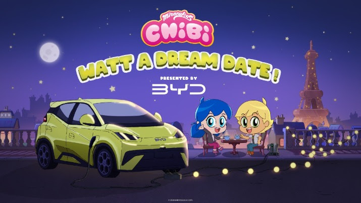 BYD et Mediawan accélèrent la stratégie du divertissement digital avec un nouvel épisode spécial de Miraculous Chibi