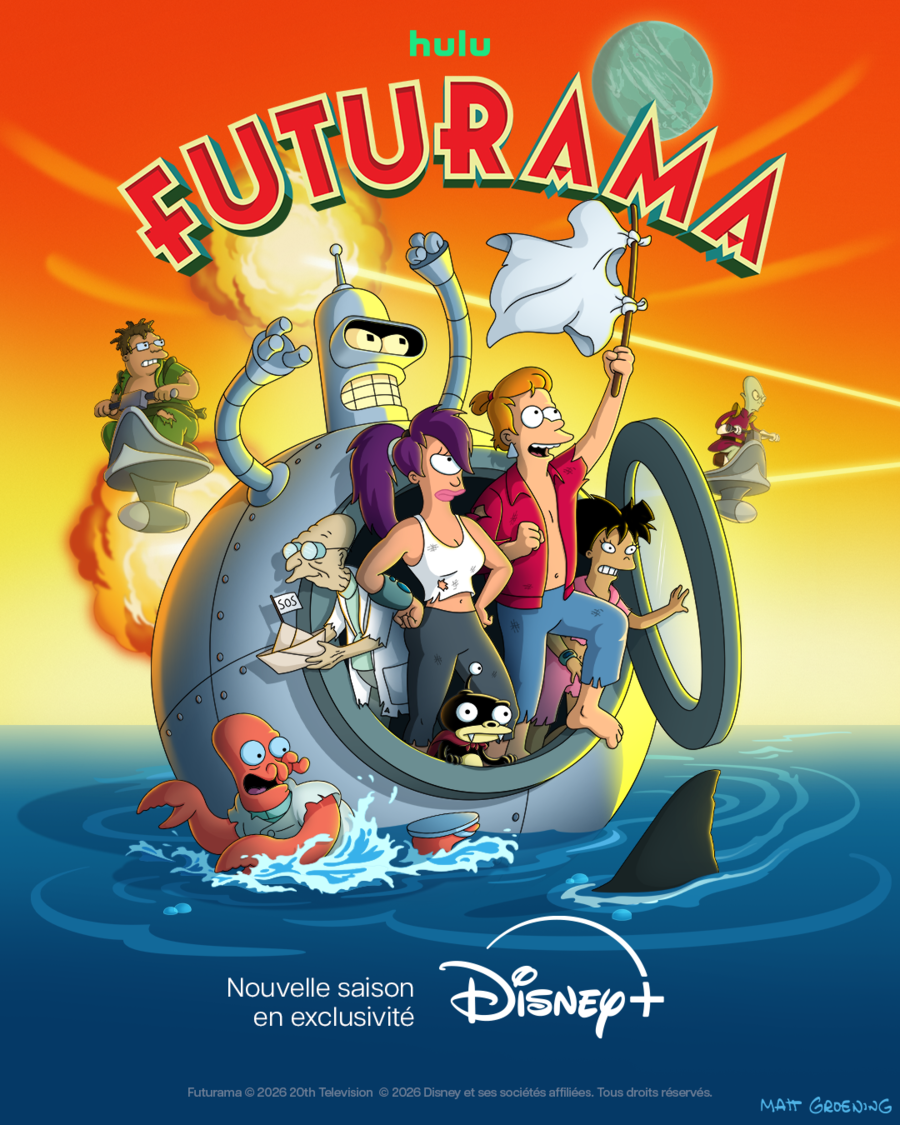 Futurama revient avec une saison 14 complètement déjantée : Disney+ dévoile la bande-annonce et le calendrier des épisodes !