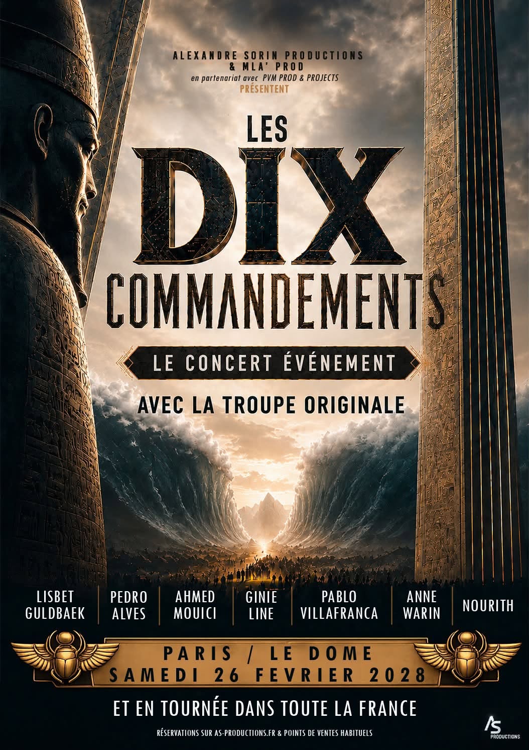 Les Dix Commandements renaissent avec leur troupe originale : Le retour événement que les fans attendaient depuis 25 ans