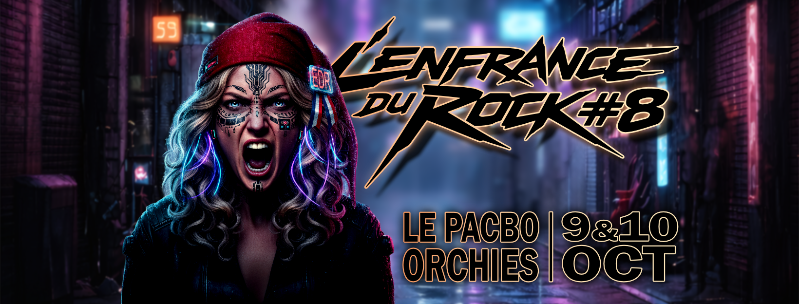 L’Enfrance du Rock revient à Orchies : deux soirées explosives pour la 8ᵉ édition du festival