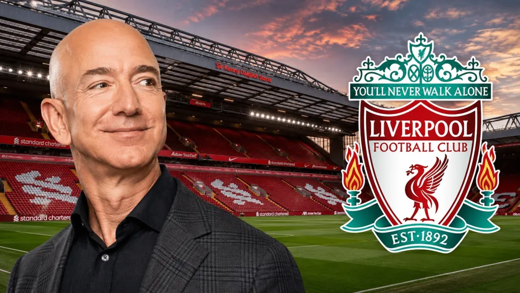 Jeff Bezos bientôt propriétaire de Liverpool ? Le fondateur d’Amazon prépare un coup monumental dans le football