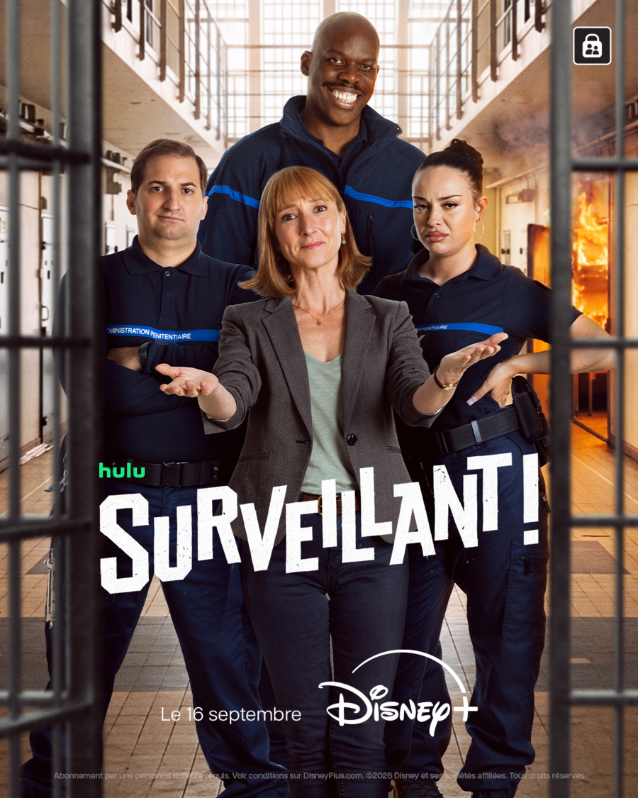 Disney+ dévoile Surveillant ! : Audrey Lamy et Jean-Pascal Zadi plongés dans une prison où les règles vont voler en éclats
