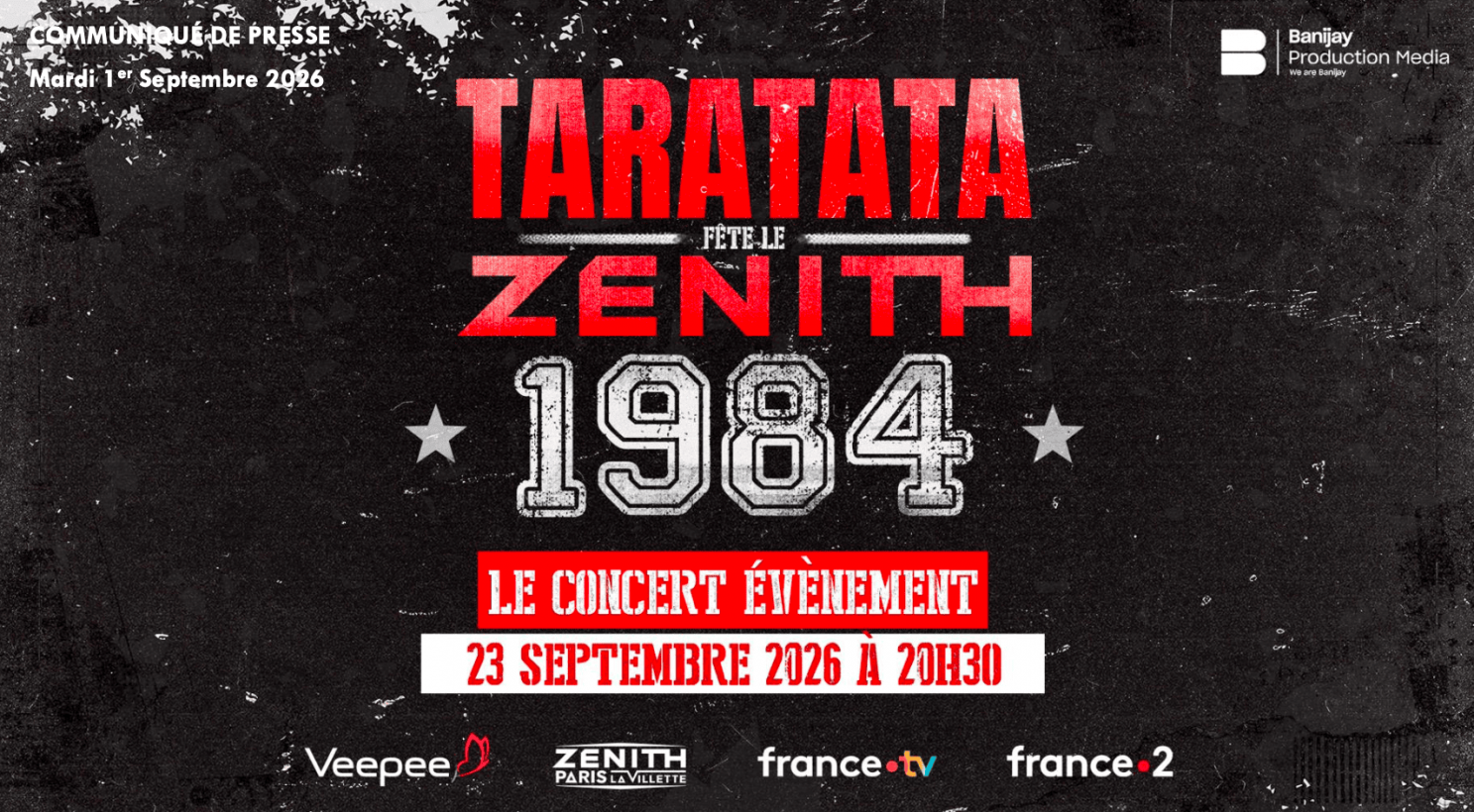 Taratata fête le Zénith 1984 : Nagui prépare une soirée événement avec plus de deux heures de musique 100 % live