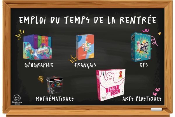 Rentrée 2026 : Et si les jeux de société remplaçaient les cahiers ?