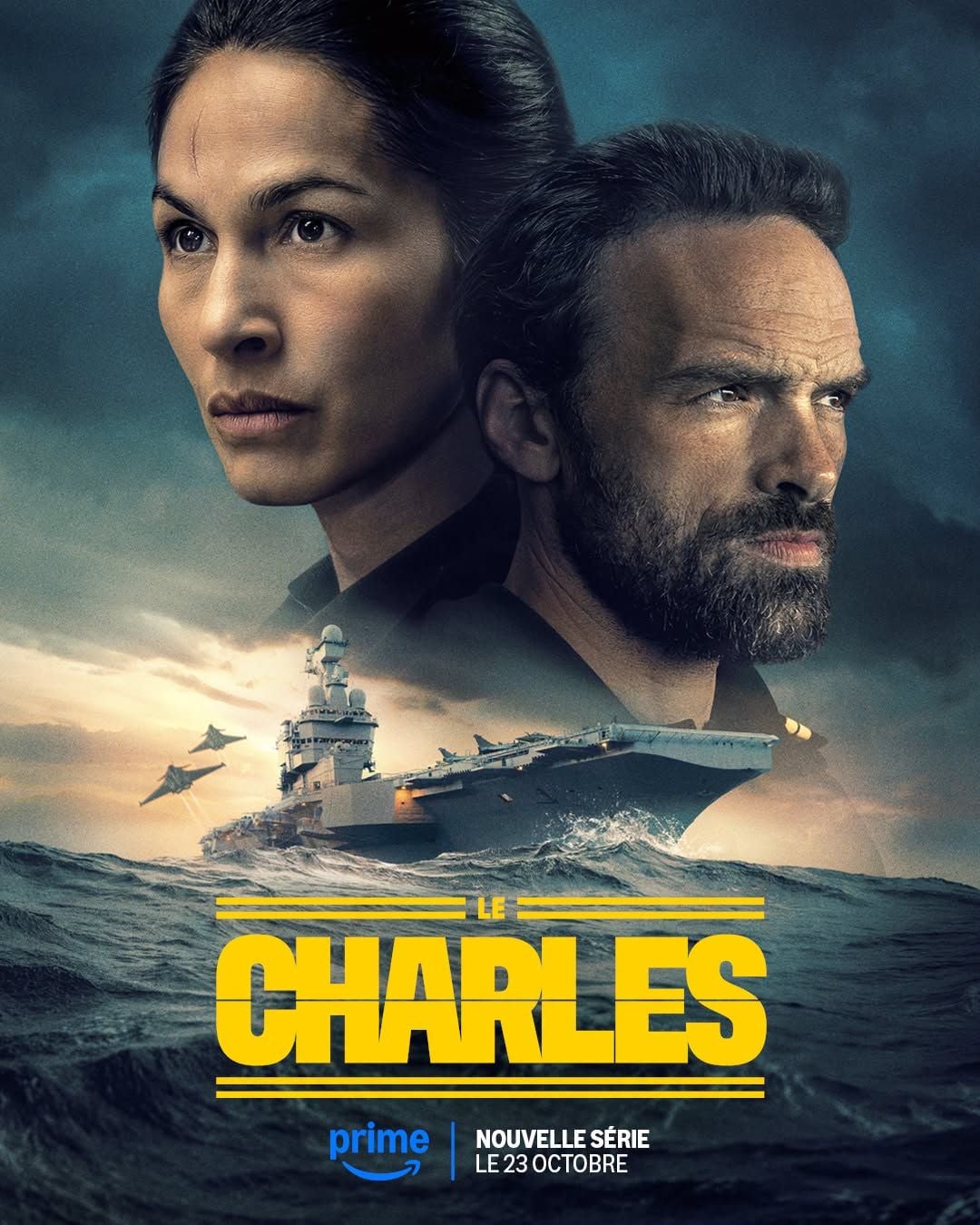 Le Charles : Un mystérieux tueur à bord du porte-avions Charles de Gaulle dans la nouvelle série événement de Prime Video !