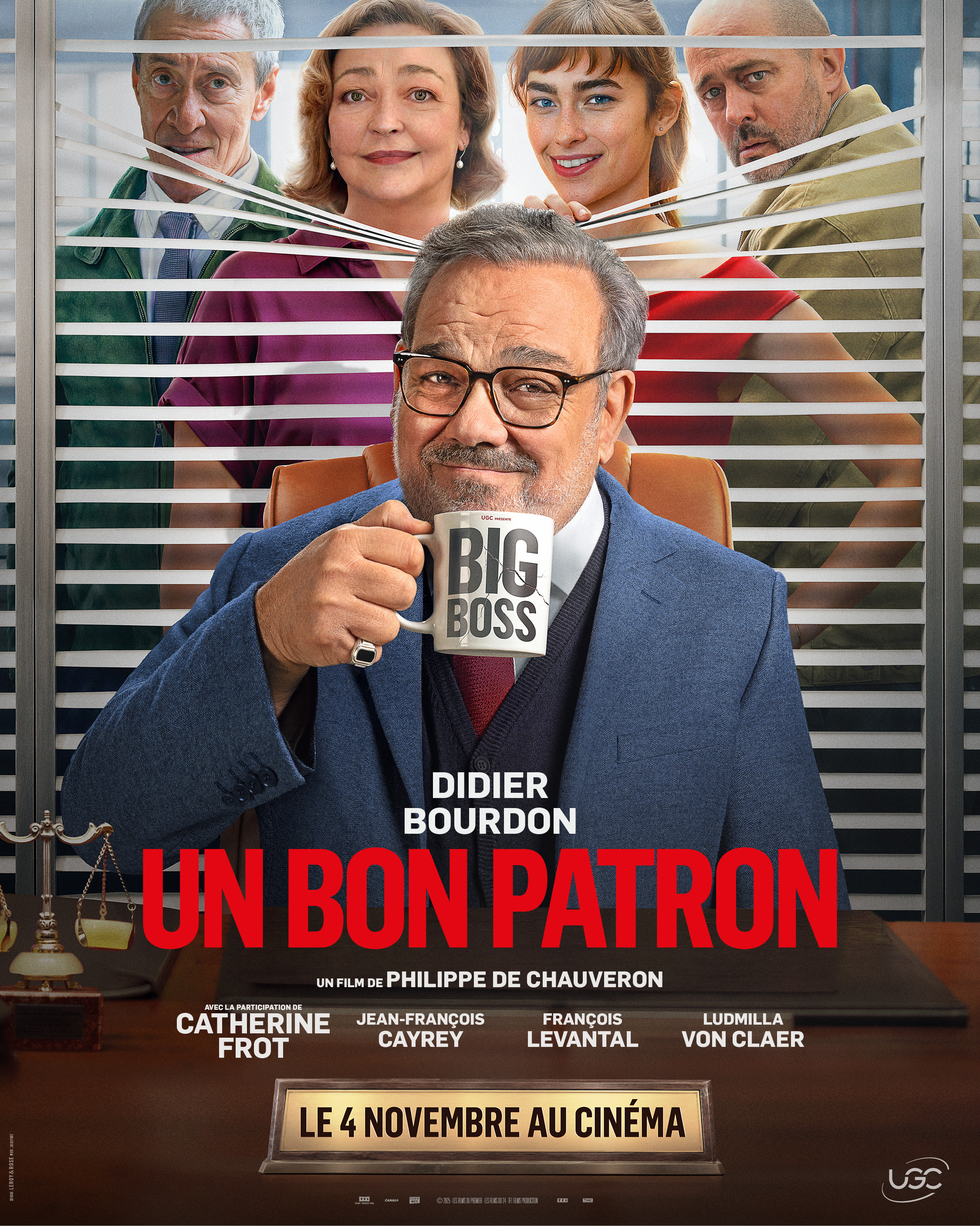 Didier Bourdon devient un patron incontrôlable : Découvrez la bande-annonce d&rsquo;Un bon patron, sa nouvelle comédie avec Catherine Frot !